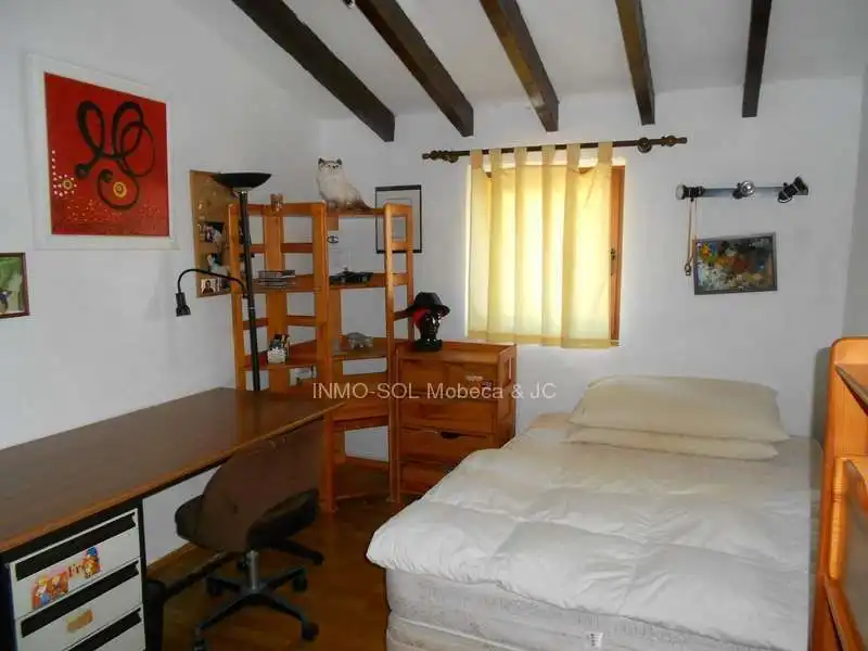 Schlafzimmer von Country house zum Verkauf in Calpe / Calp mit Privatgarten, Terrasse und Abstellraum