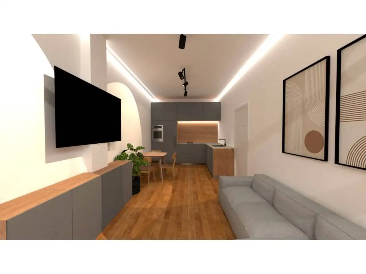 Living room of Apartments for sale in Murcia  with Air Conditioner