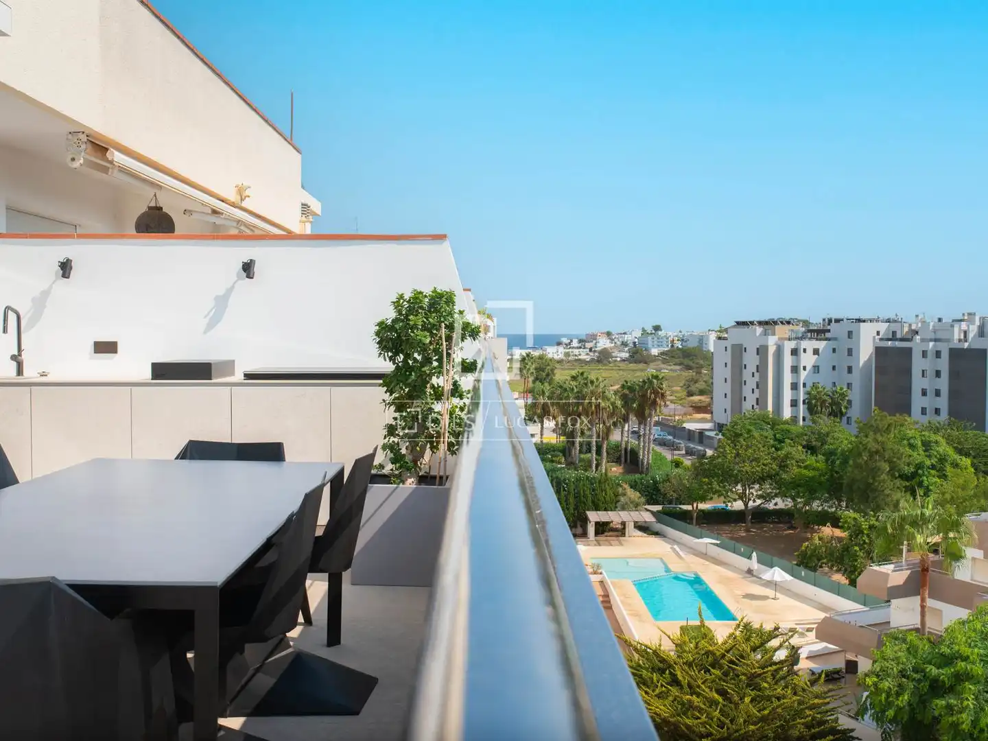 Terrace of Flat for sale in Eivissa  with Air Conditioner, Heating and Furnished