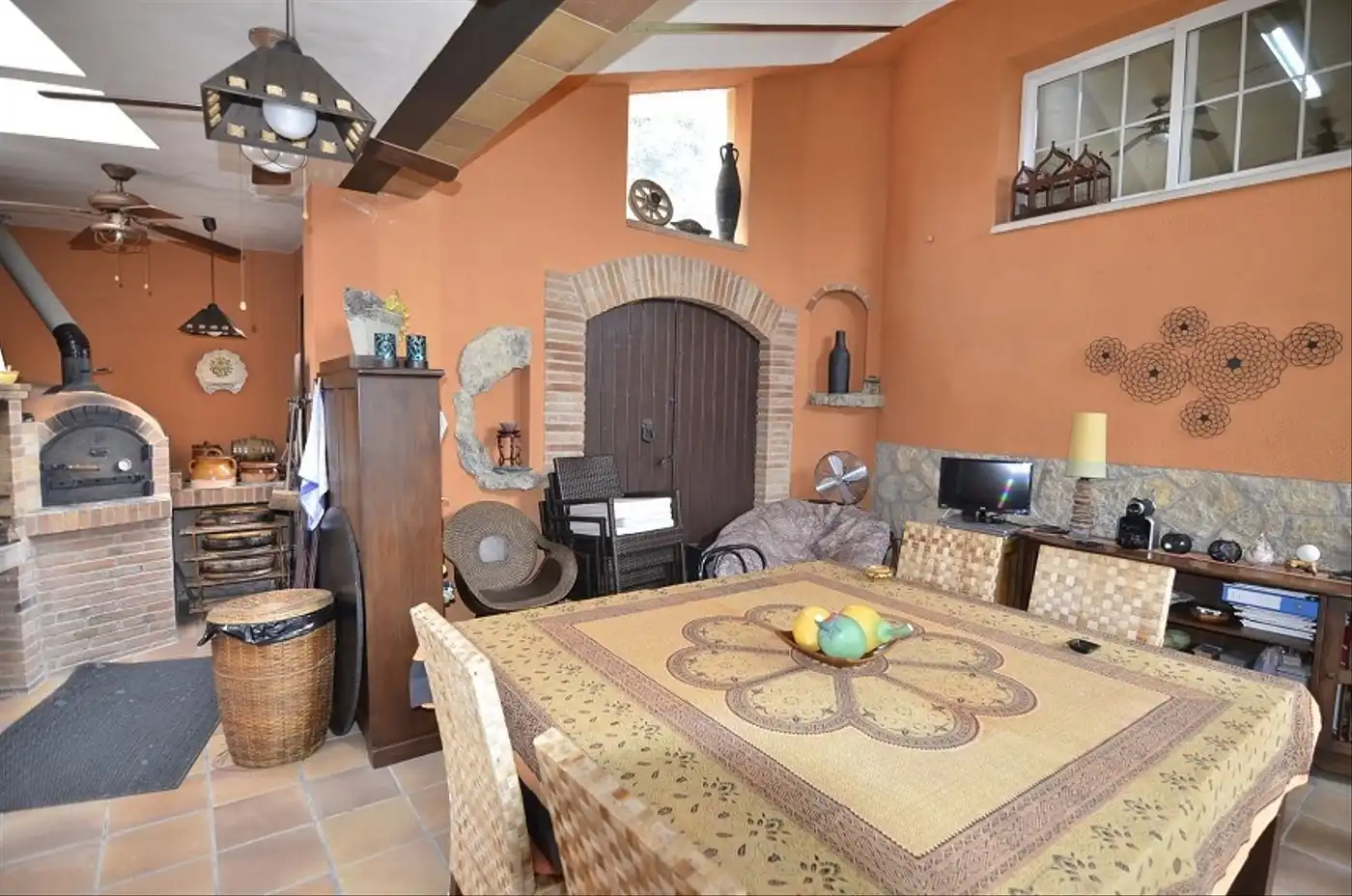Comedor de Casa o chalet en venta en La Secuita con Aire acondicionado, Jardín privado y Terraza