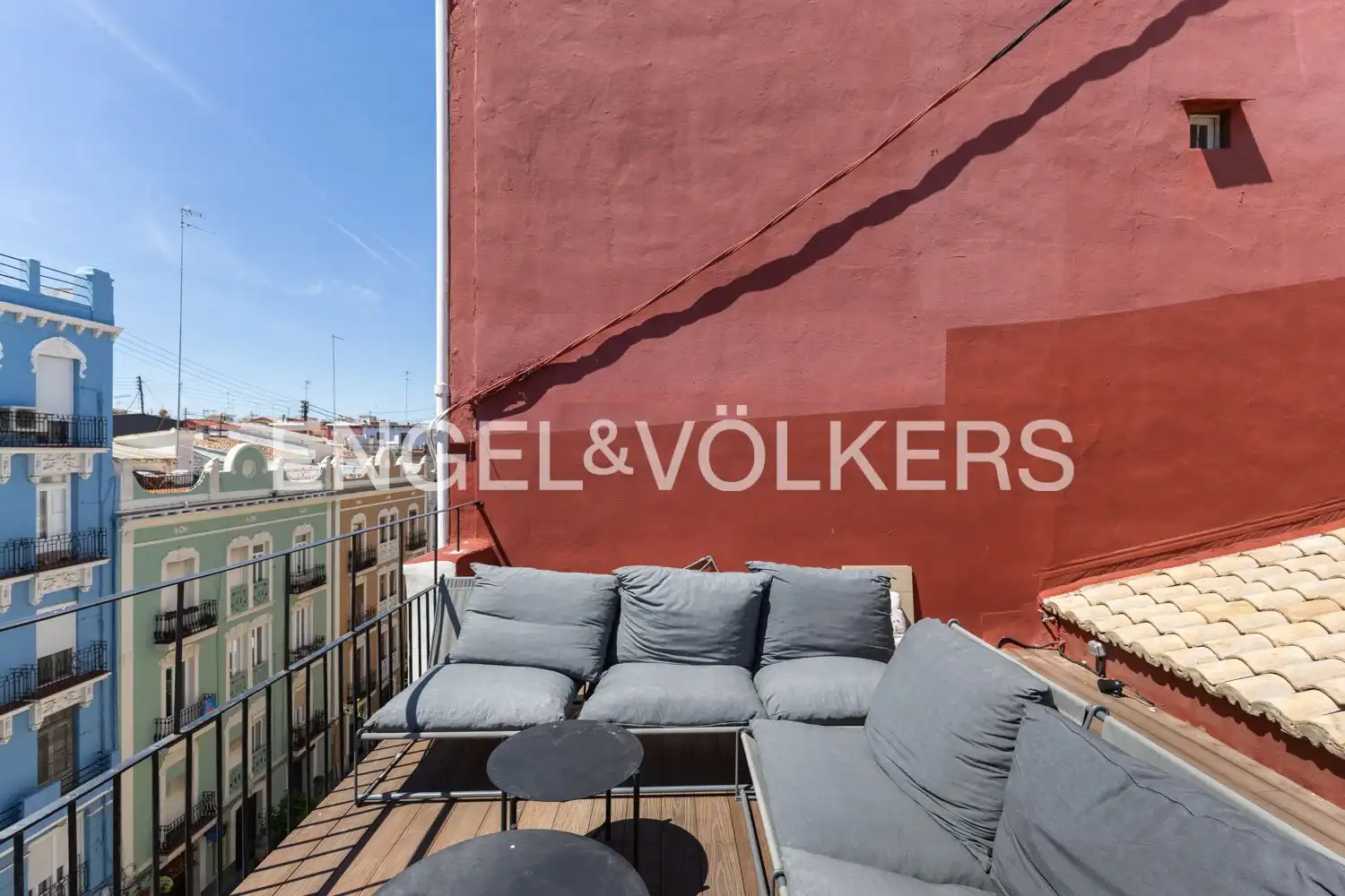 Terrassa de Pis de lloguer en Valencia amb Aire condicionat, Calefacció i Parquet