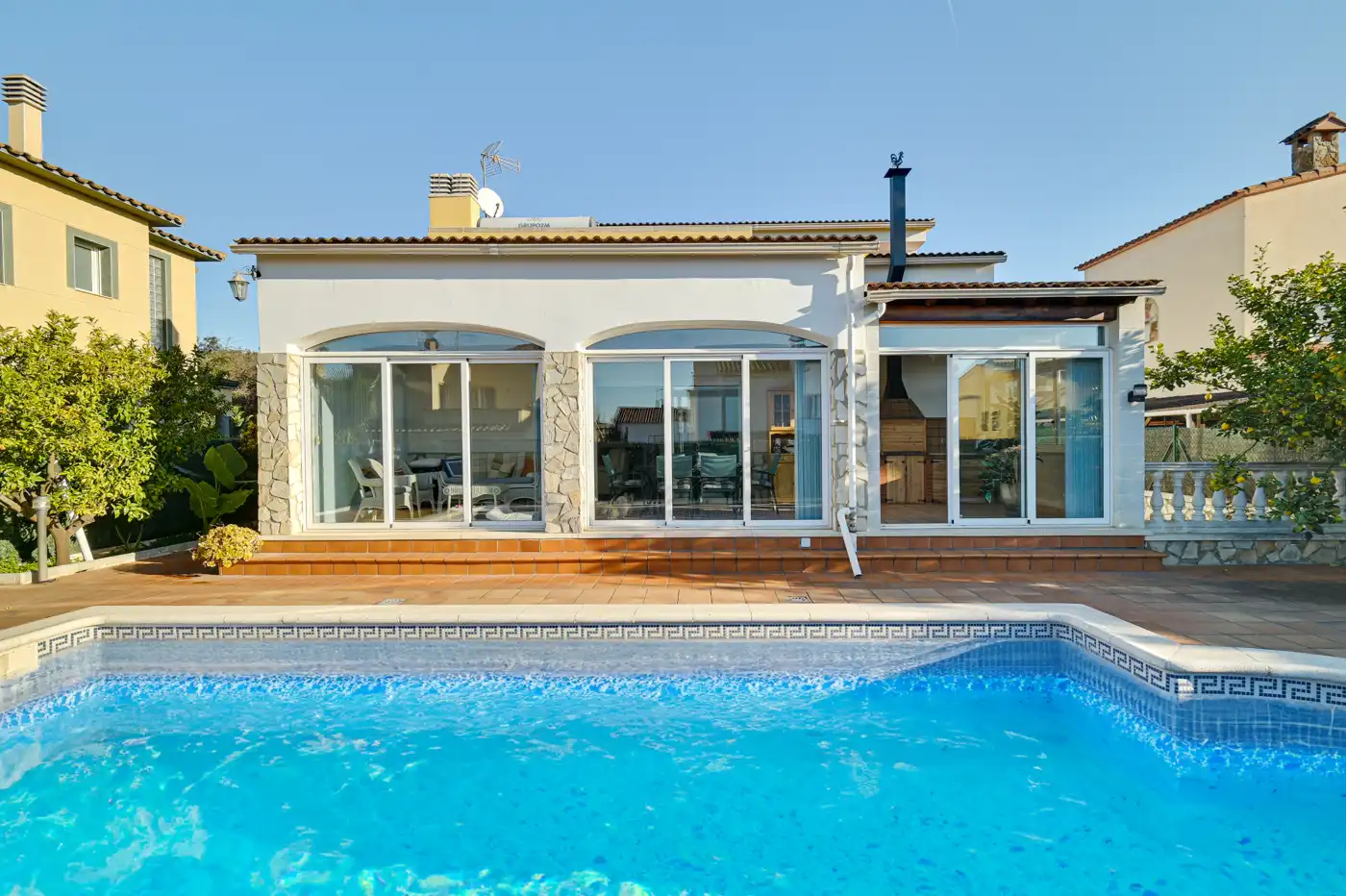 Piscina de Casa o chalet en venta en Lloret de Mar con Aire acondicionado, Calefacción y Piscina