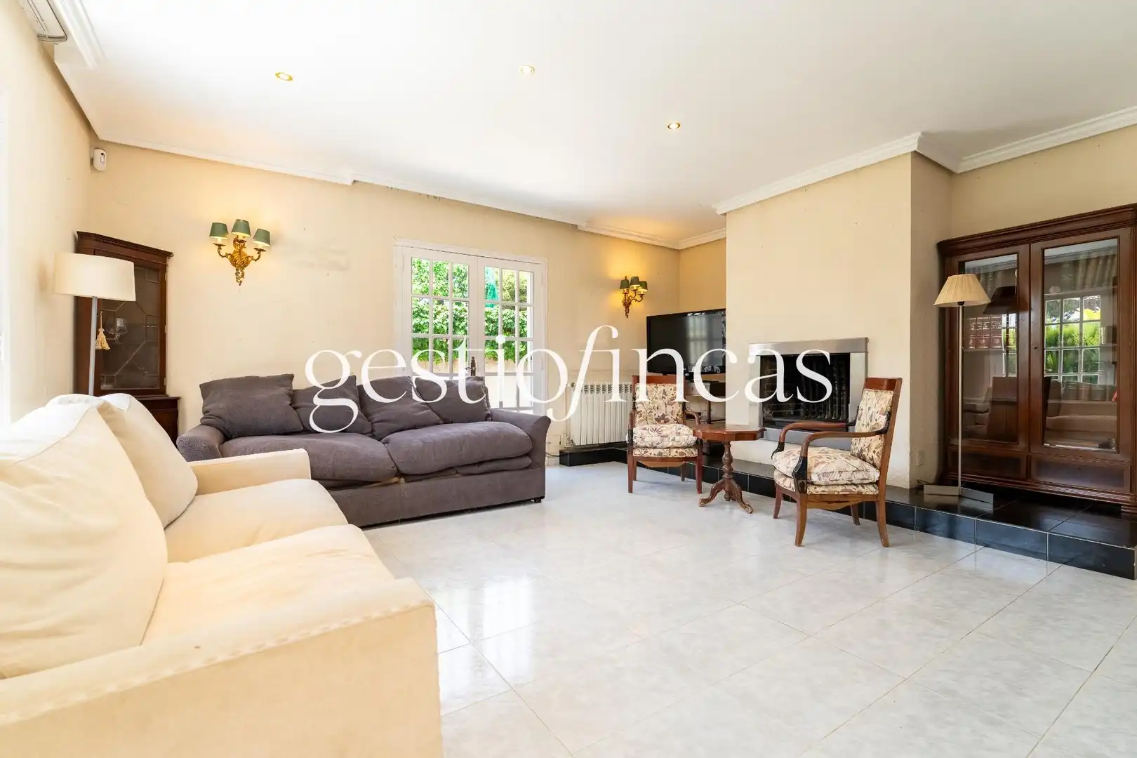 Sala de estar de Casa adosada en venta en Cambrils con Aire acondicionado, Calefacción y Amueblado