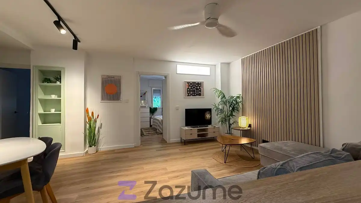 Living room of Flat for rent in Murcia  with Terrace, Furnished and Oven