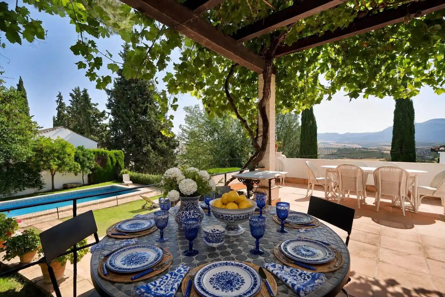 Terraza de Casa o chalet en venta en Ronda con Calefacción, Jardín privado y Terraza