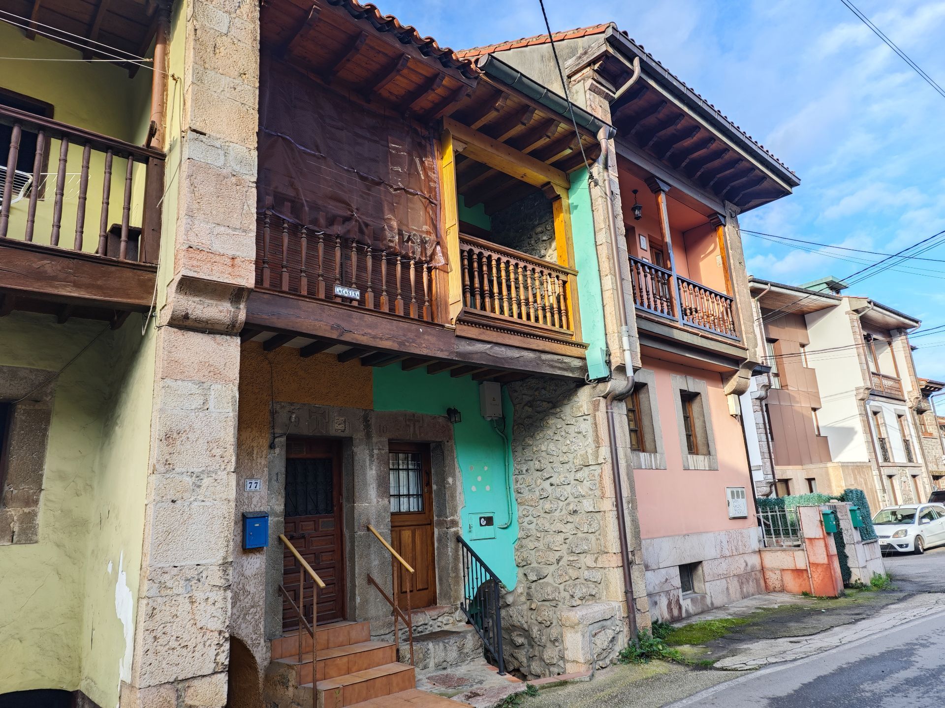 Vista exterior de Casa o xalet en venda en Llanes amb Calefacció i Moblat