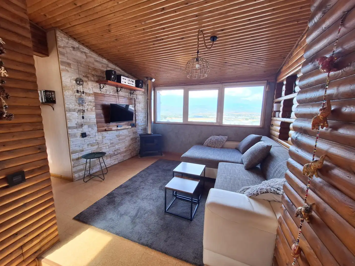 Living room of Detached homes for sale in Castalla  with Air Conditioner, Heating and Storage room