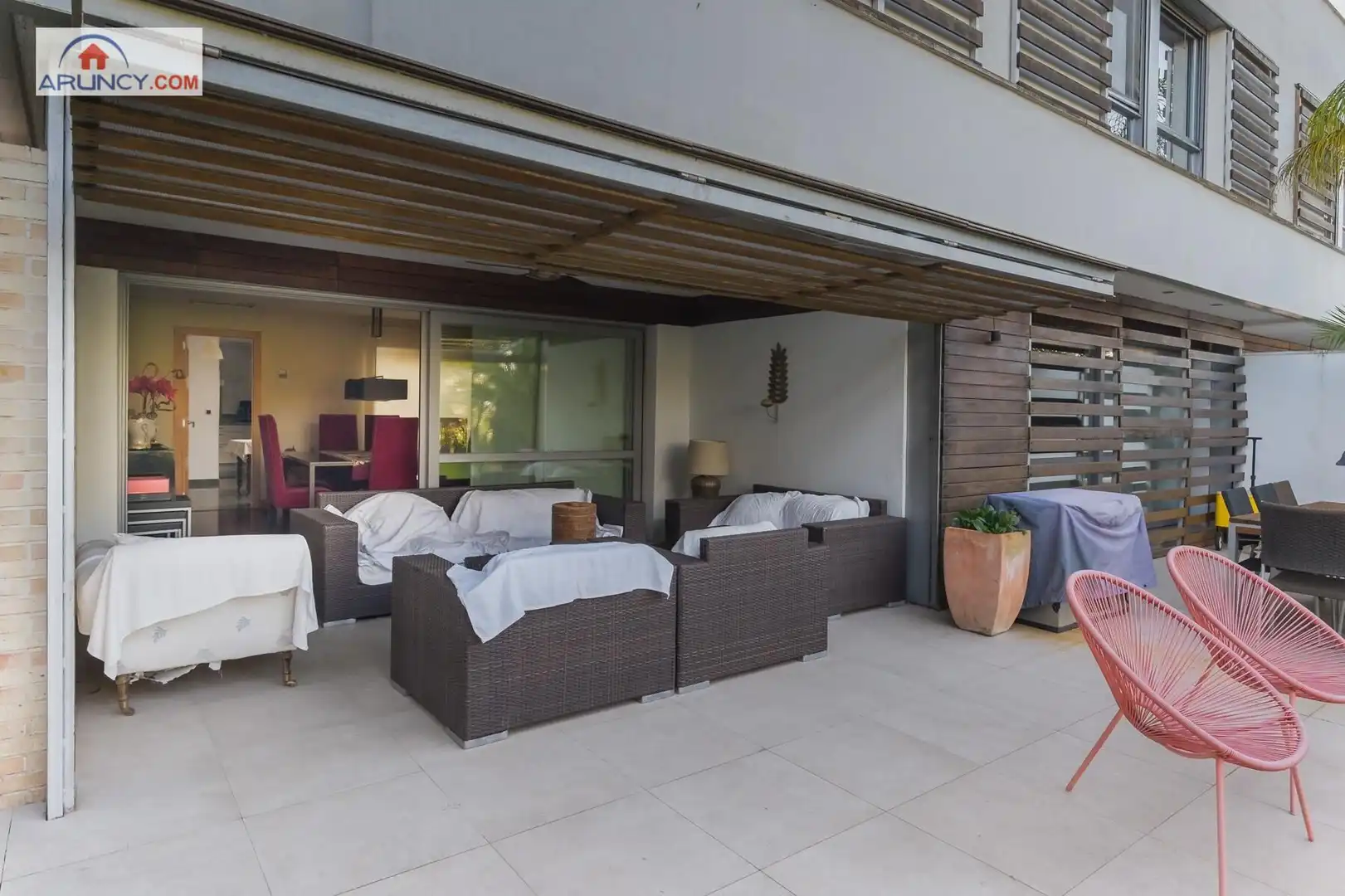 Terrassa de Casa o xalet en venda en Alcalá de Guadaira amb Aire condicionat, Calefacció i Jardí privat