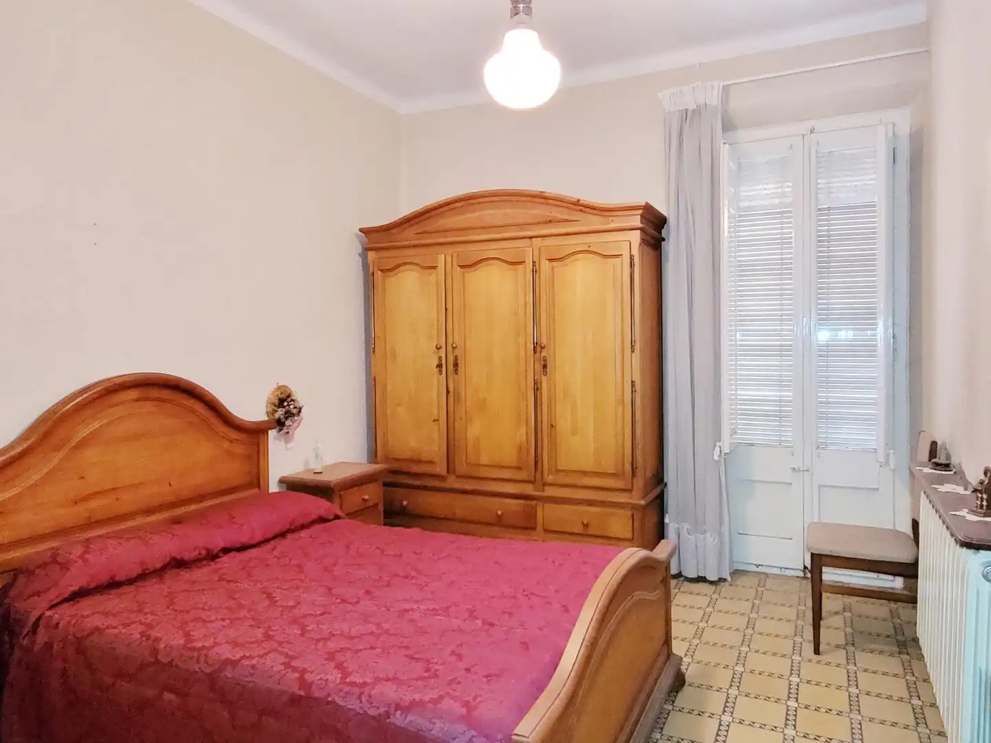 Dormitori de Casa adosada en venda en El Palau d'Anglesola amb Calefacció i Jardí privat