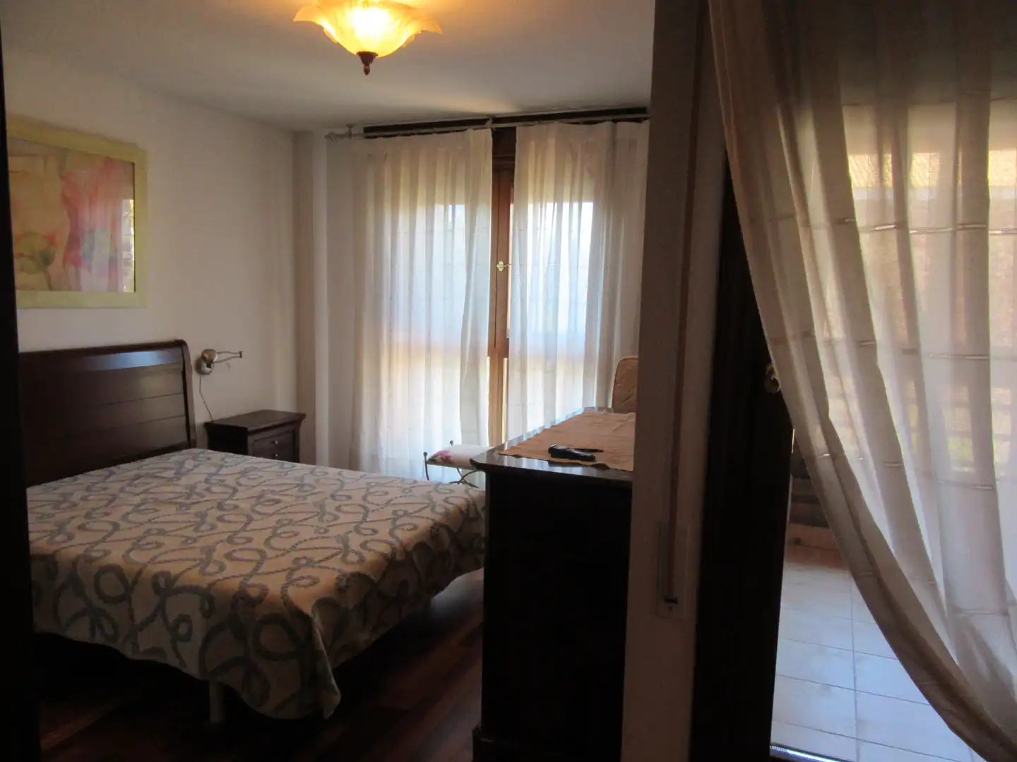 Bedroom of Detached homes for rent in Zaragoza  with Air Conditioner, Heating and Private garden