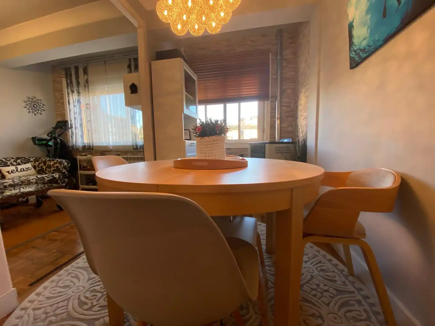 Dining room of Flat for sale in Betanzos