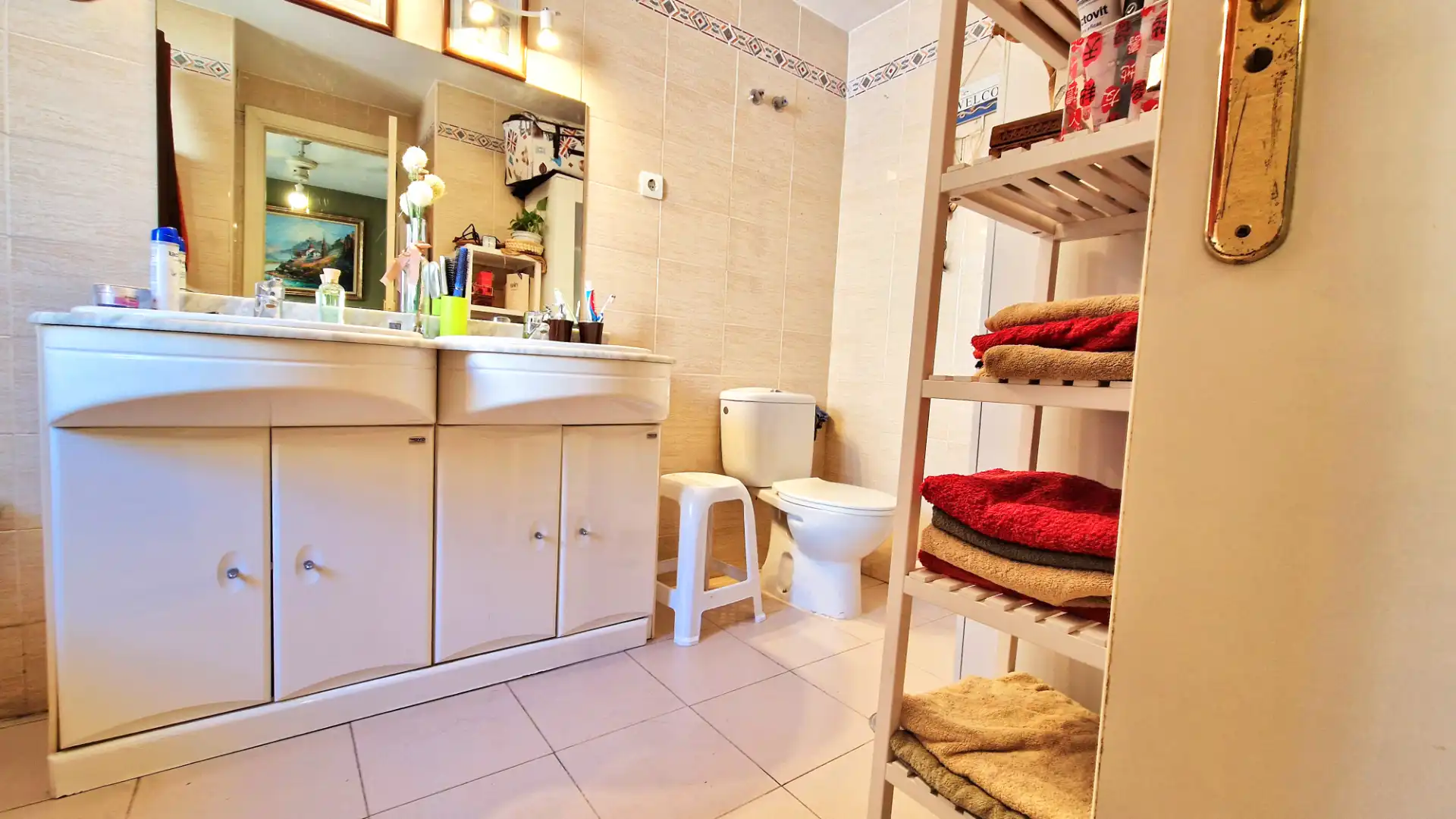 Baño de Casa adosada en venta en Málaga con Aire acondicionado y Terraza