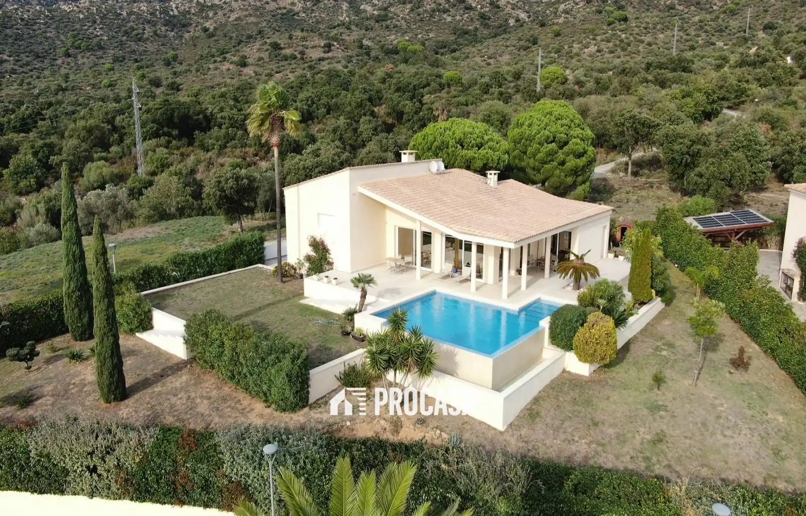 Vista exterior de Casa o xalet en venda en Palau-saverdera amb Aire condicionat, Calefacció i Traster