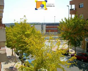 Exterior view of Flat to rent in Salamanca Capital  with Heating, Parquet flooring and Furnished