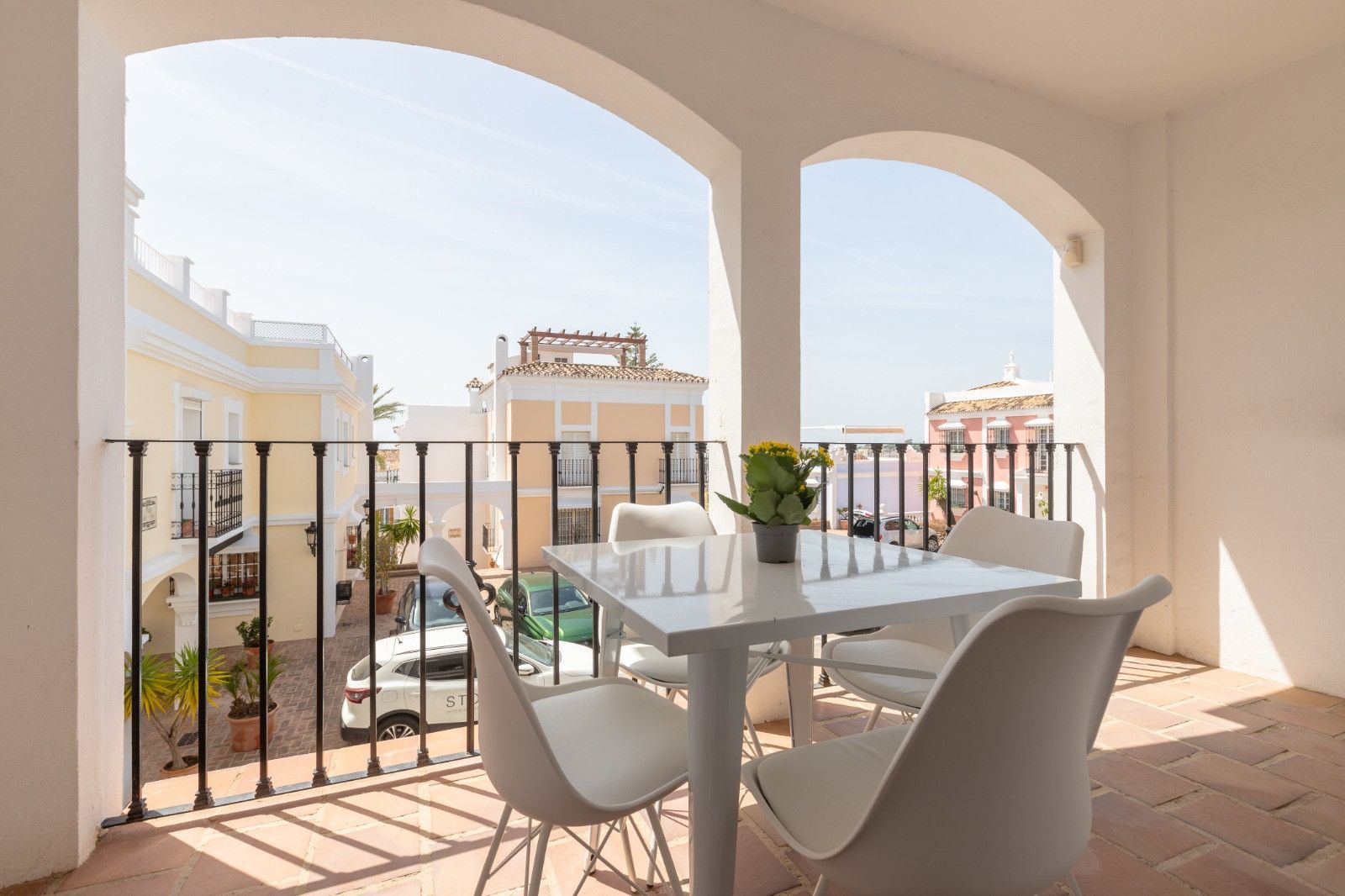 Terrace of Duplex to rent in Marbella  with Air Conditioner, Terrace and Swimming Pool