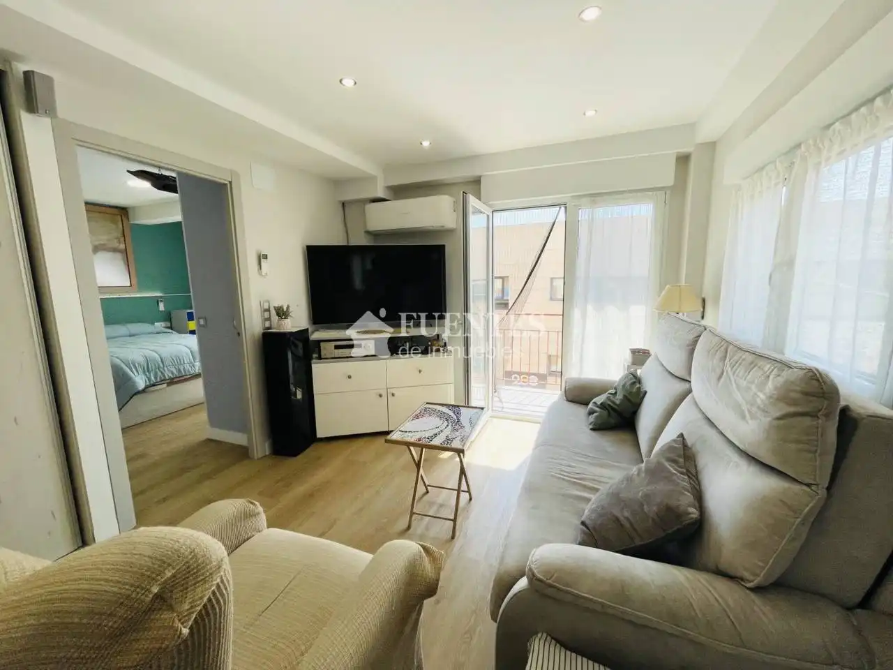 Sala de estar de Piso en venta en Alicante / Alacant con Aire acondicionado, Calefacción y Terraza