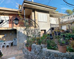 Exterior view of House or chalet for sale in Olesa de Bonesvalls  with Heating, Private garden and Terrace