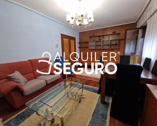 Living room of Flat to rent in  Madrid Capital  with Heating, Terrace and Furnished