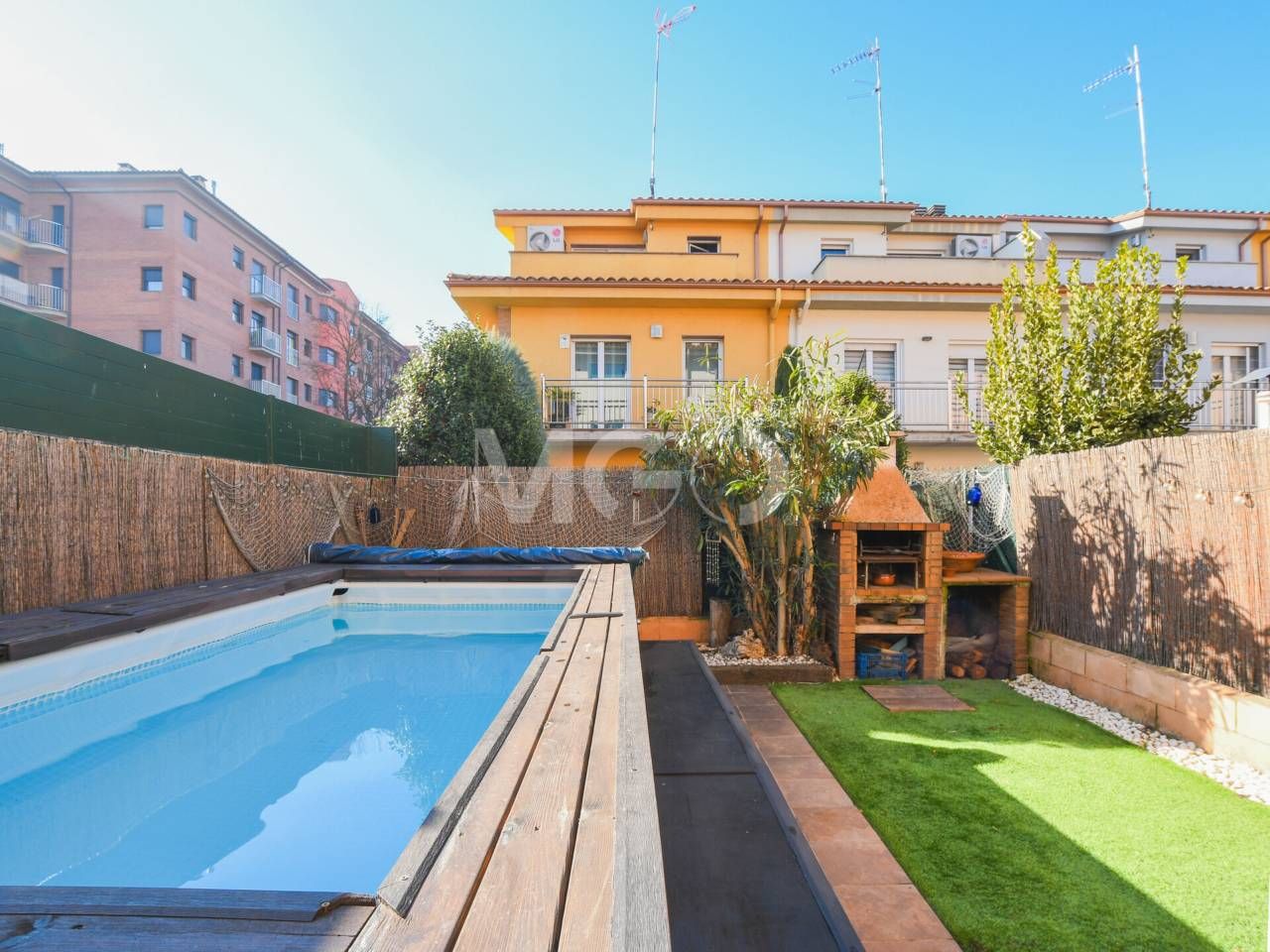 Jardí de Casa o xalet en venda en Manlleu amb Calefacció, Jardí privat i Terrassa