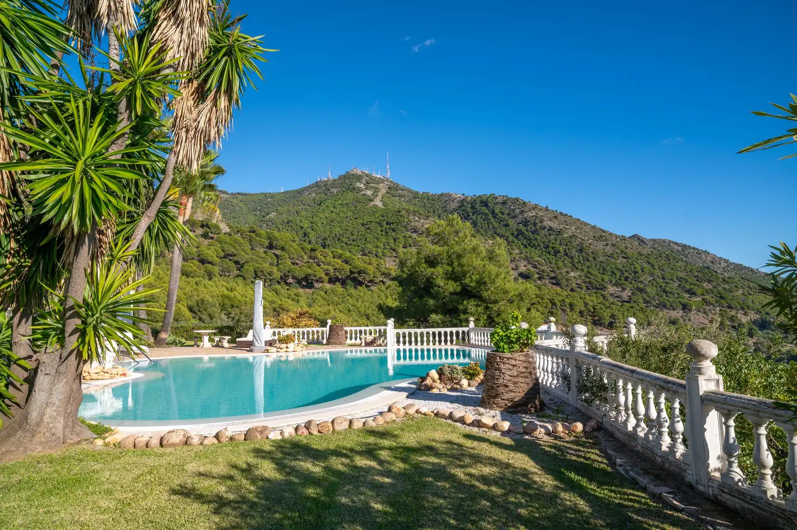 Piscina de Casa o xalet en venda en Mijas amb Terrassa