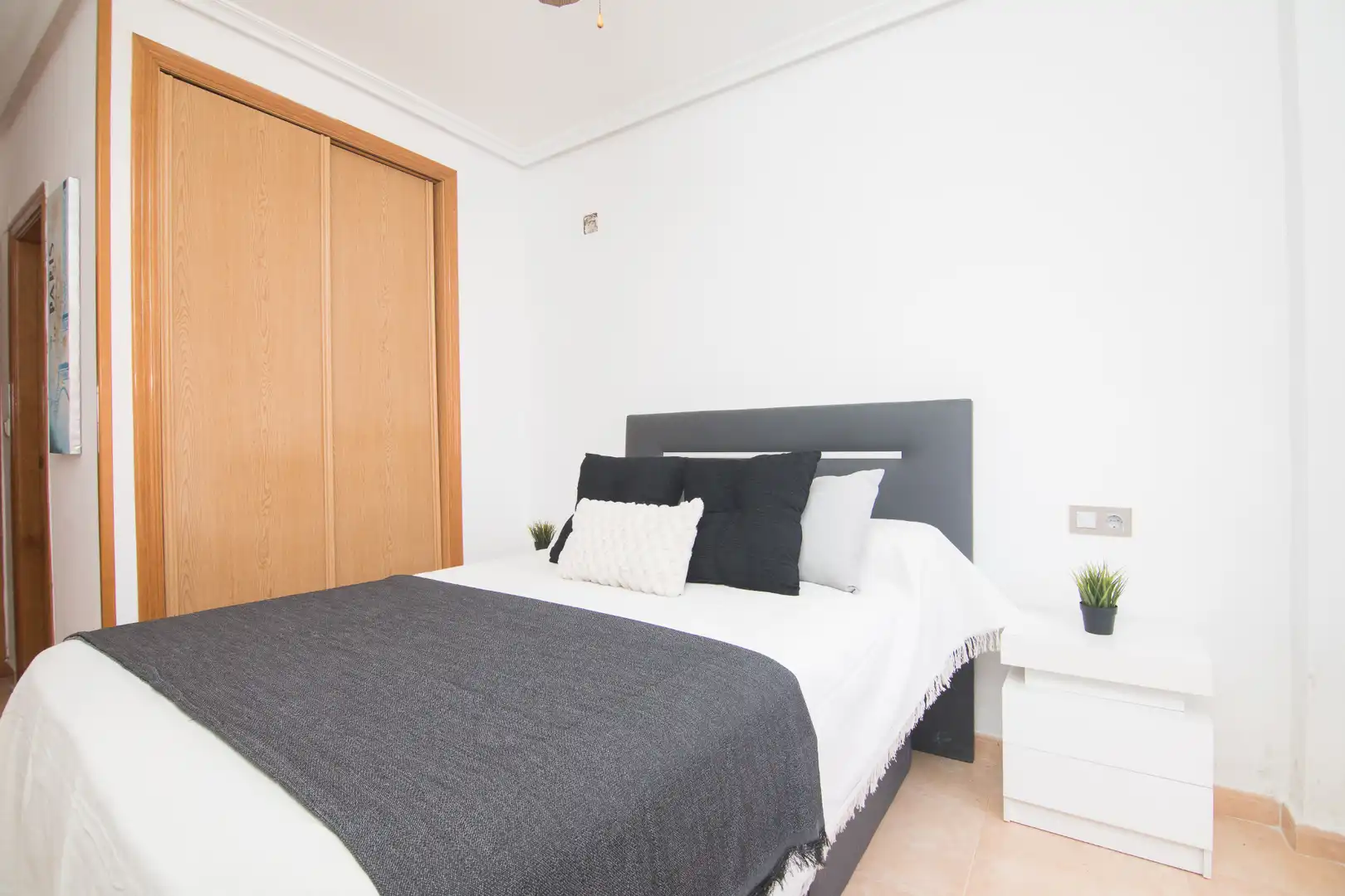 Bedroom of Houses for sale in Santa Pola  with Air Conditioner, Private garden and Terrace