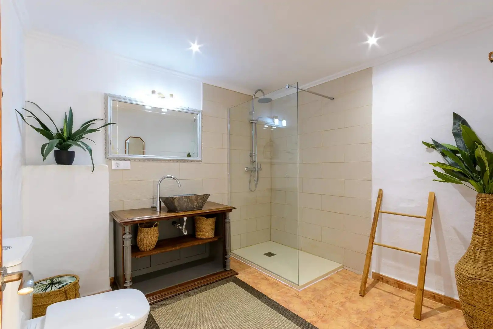 Baño de Casa o chalet en venta en Gandia con Jardín privado, Terraza y Piscina