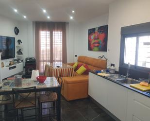 Living room of Flat for sale in La Algaba  with Air Conditioner, Terrace and Balcony