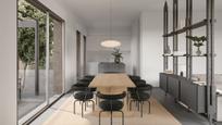 Dining room of Single-family semi-detached for sale in  Madrid Capital