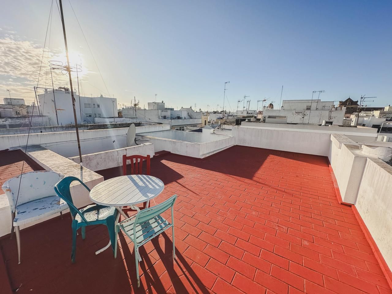 Terrace of Flat for sale in  Cádiz Capital  with Air Conditioner