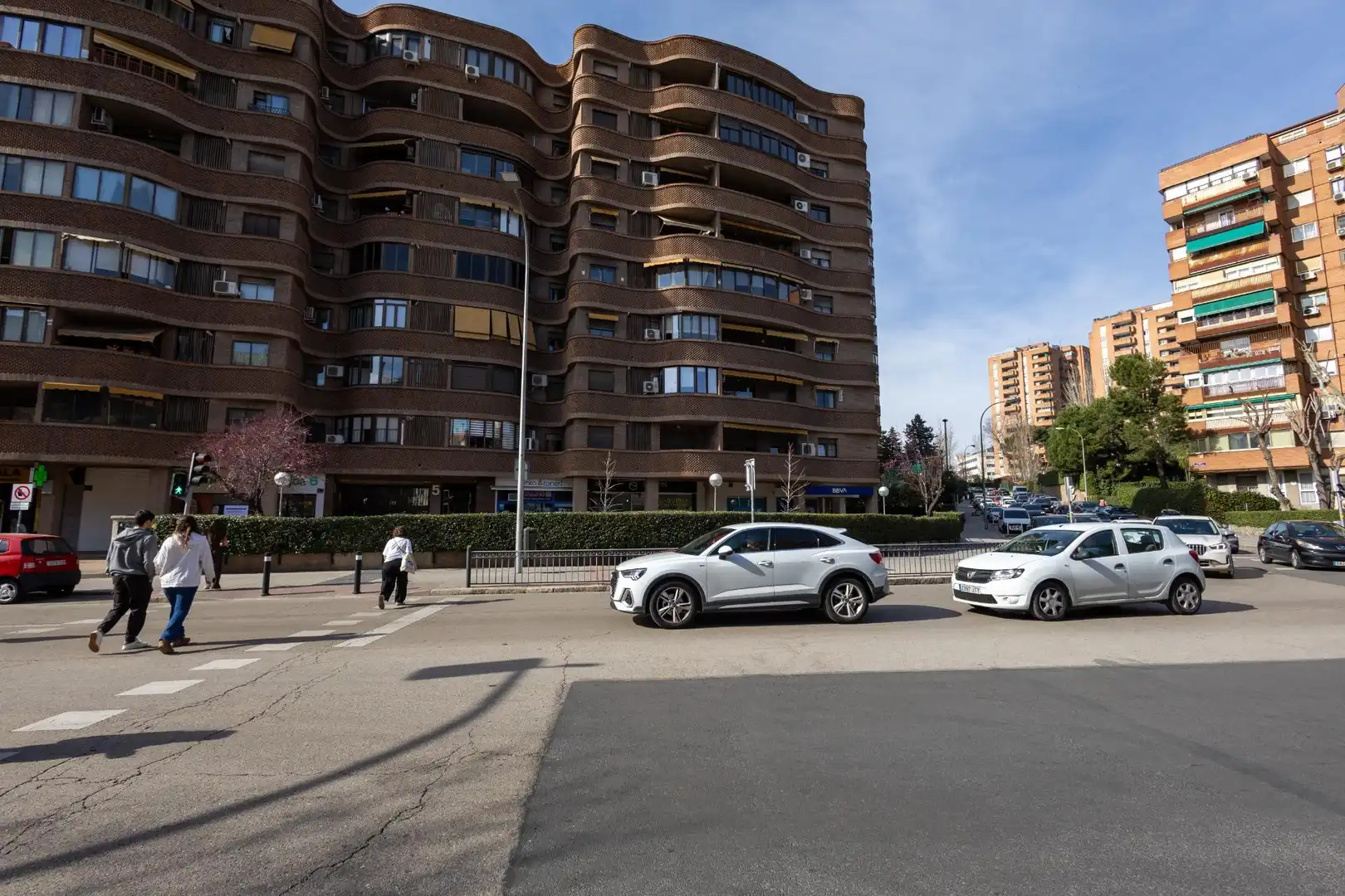 Außenansicht von Wohnungen zum Verkauf in Madrid mit Klimaanlage und Heizung