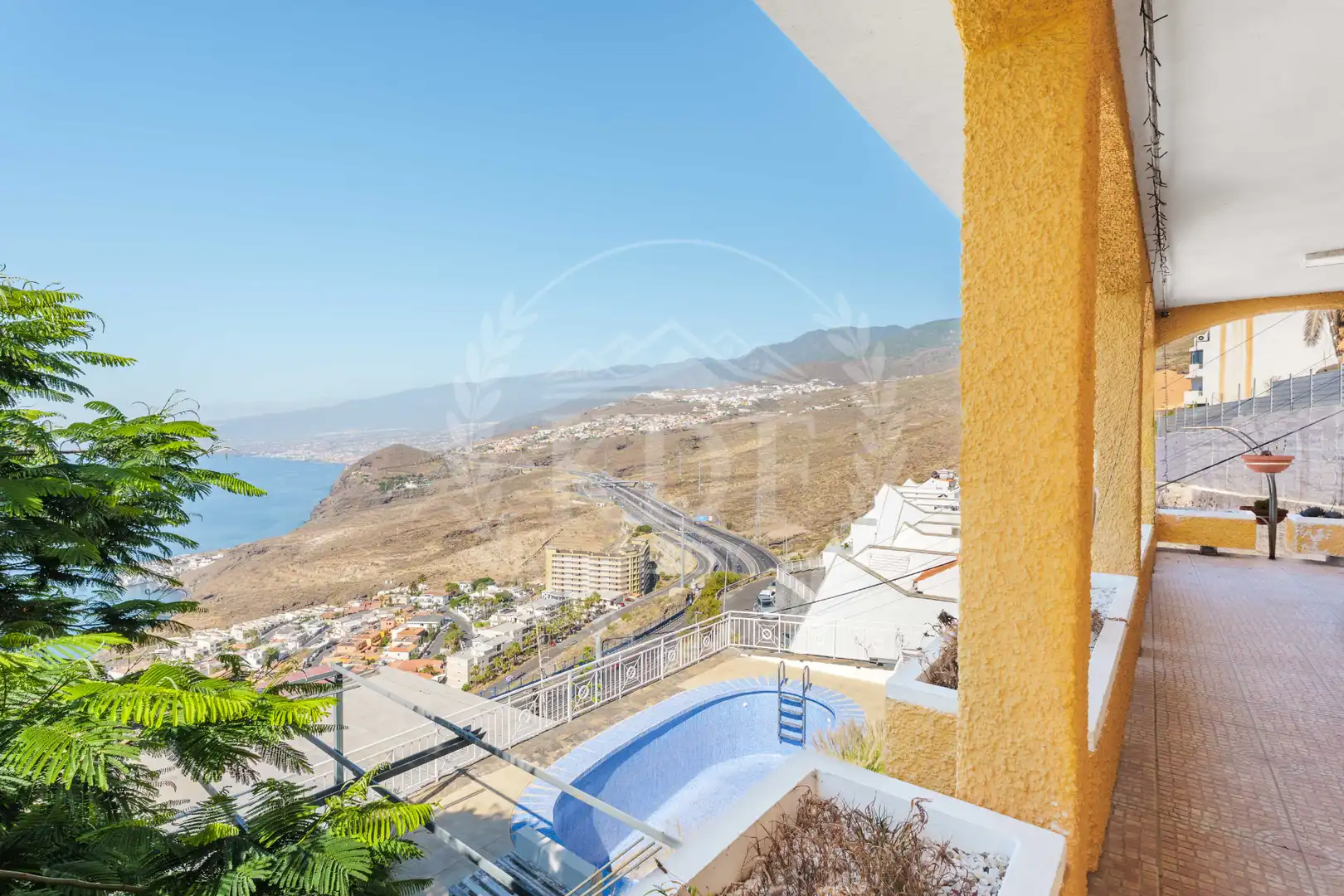 Vista exterior de Casa o chalet en venta en El Rosario con Aire acondicionado, Jardín privado y Terraza