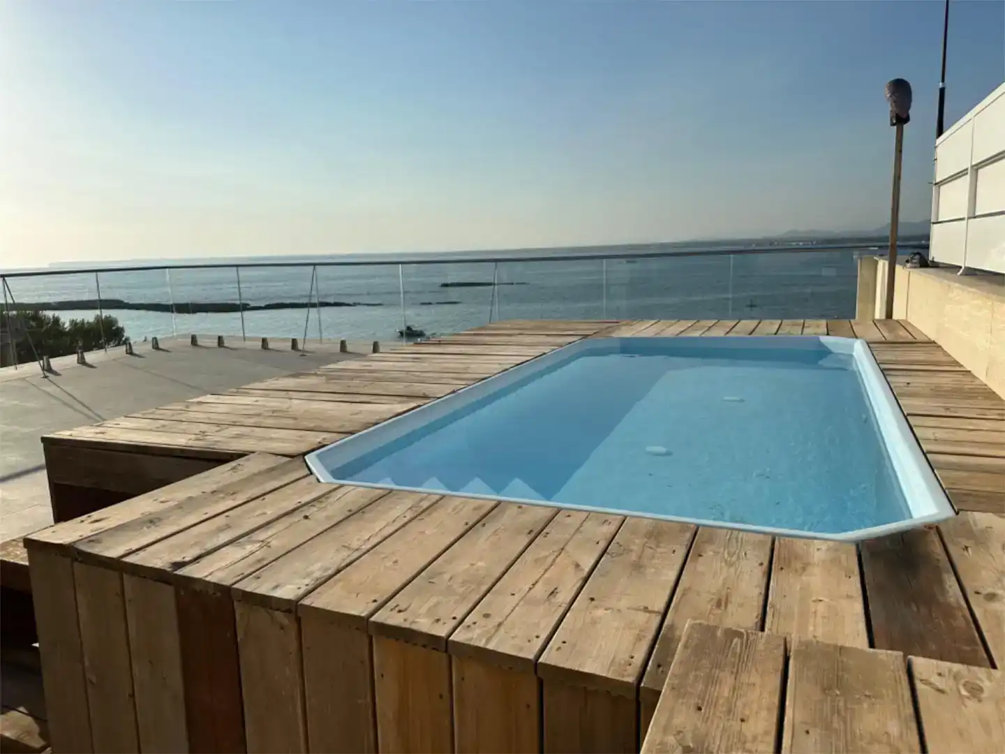Piscina de Dúplex de lloguer en Ses Salines amb Aire condicionat, Traster i Piscina