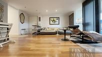 Living room of Apartment for sale in Sitges  with Heating, Private garden and Parquet flooring