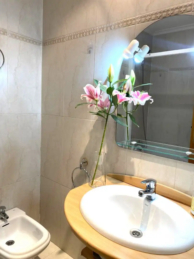 Baño de Piso de alquiler en Madrid con Aire acondicionado, Calefacción y Balcón