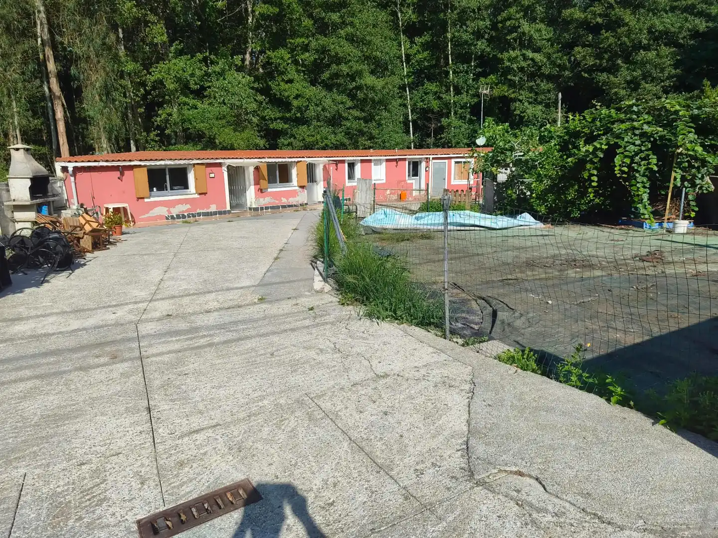 Vista exterior de Casa o xalet en venda en Carballo amb Calefacció, Jardí privat i Terrassa