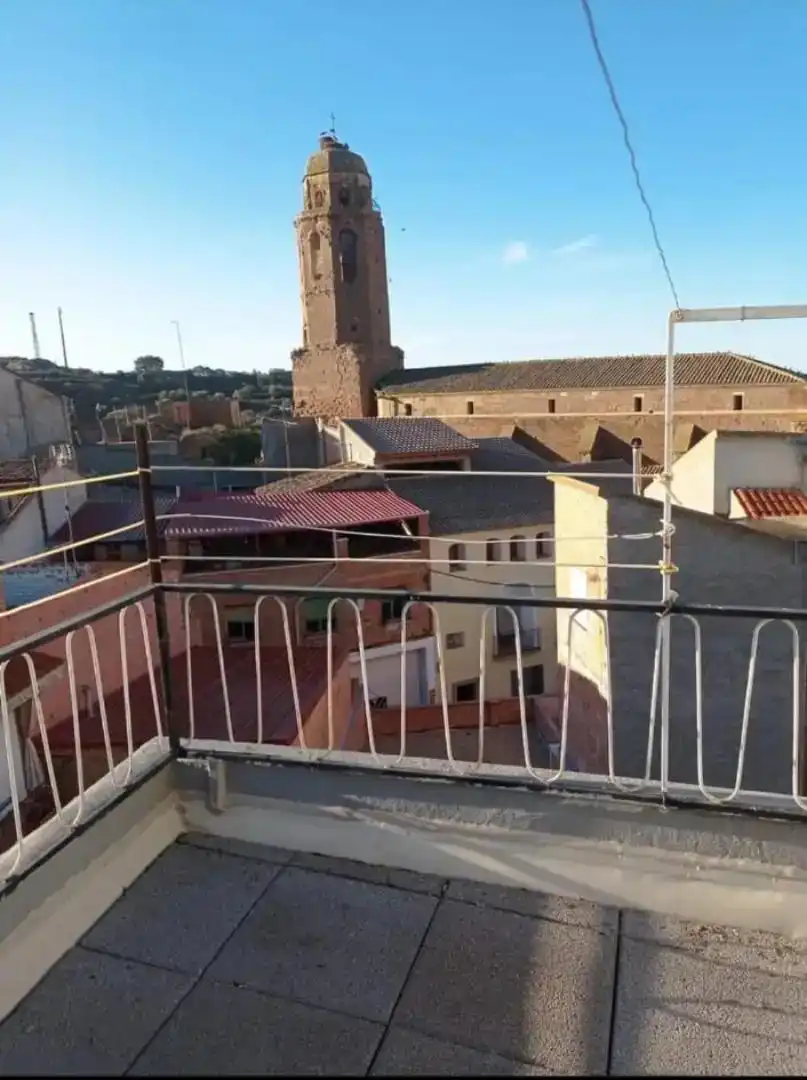 Terrassa de Casa o xalet en venda en Albelda amb Jardí privat, Moblat i Forn