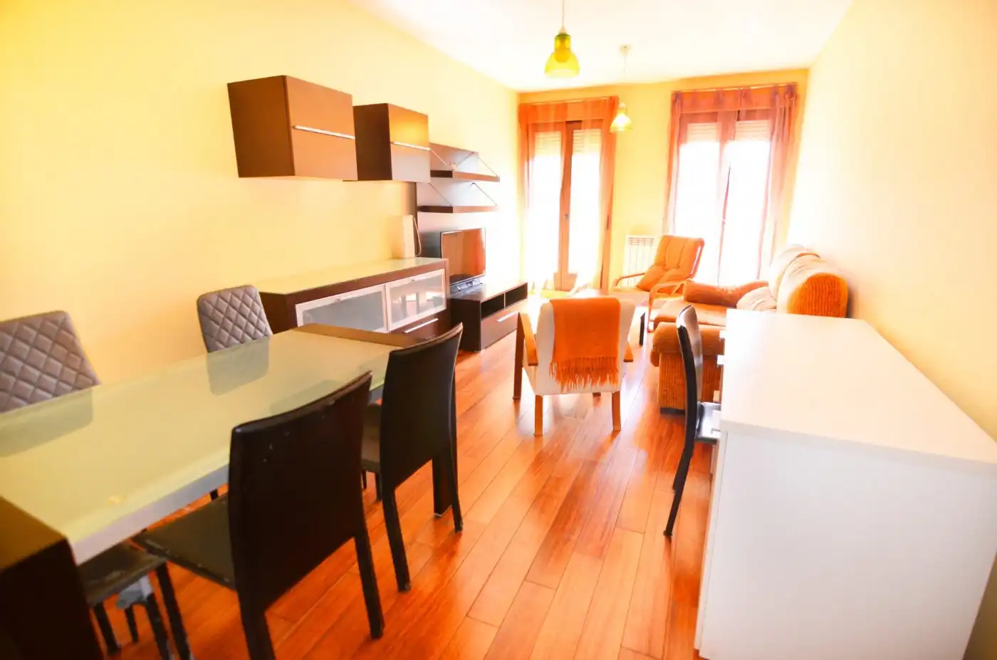 Sala de estar de Piso de alquiler en Salamanca con Calefacción y Amueblado