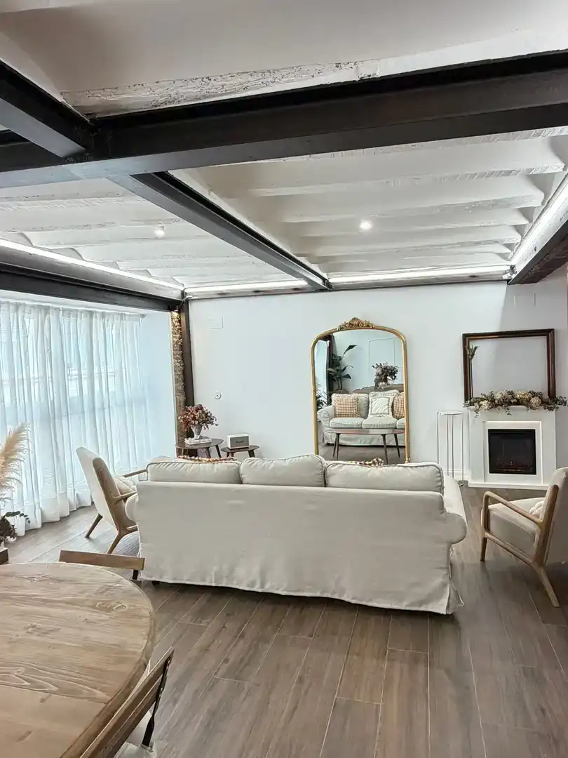 Sala de estar de Piso en venta en  Zaragoza Capital con Aire acondicionado