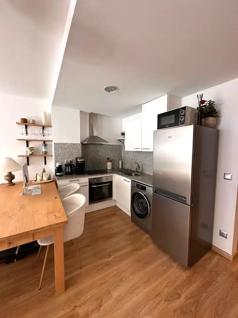 Cocina de Planta baja en venta en La Massana con Terraza, Trastero y Amueblado