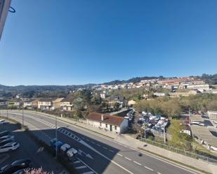 Exterior view of Duplex to rent in Ourense Capital   with Heating, Parquet flooring and Furnished