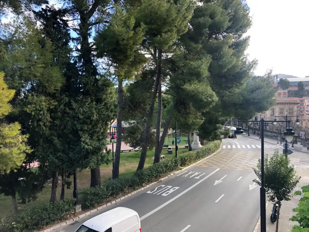 Exterior view of Houses for sale in Alcoy / Alcoi  with Heating, Private garden and Storage room