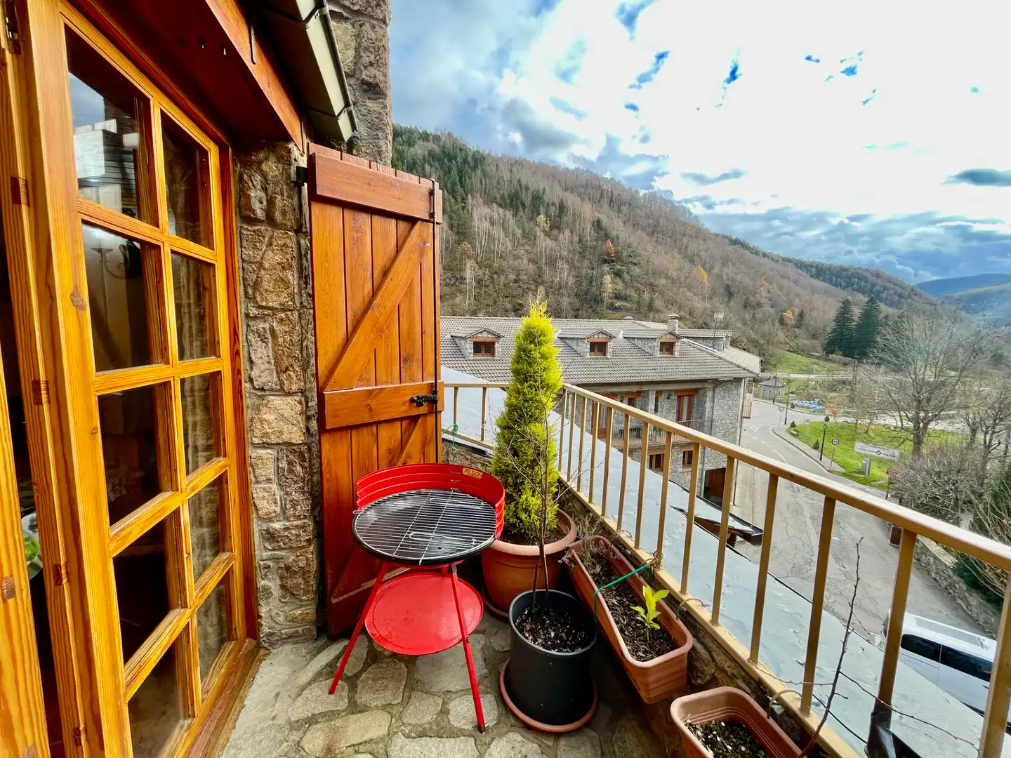 Terraza de Ático en venta en Setcases con Calefacción, Terraza y Amueblado