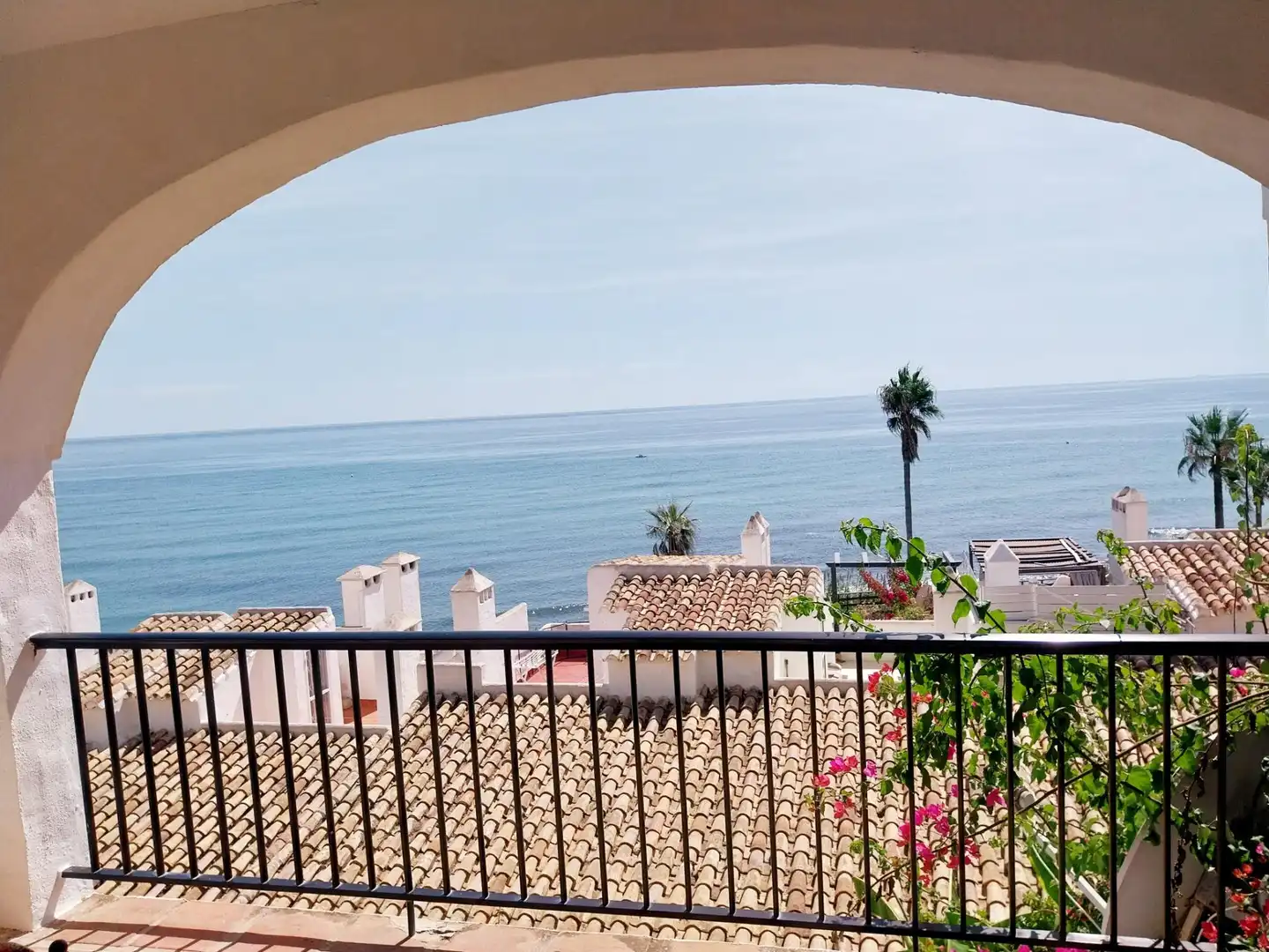 Vista exterior de Dúplex de alquiler en Mijas con Piscina comunitaria
