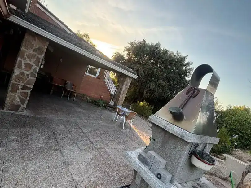 Terraza de Casa o chalet en venta en Uceda con Jardín privado, Trastero y Piscina