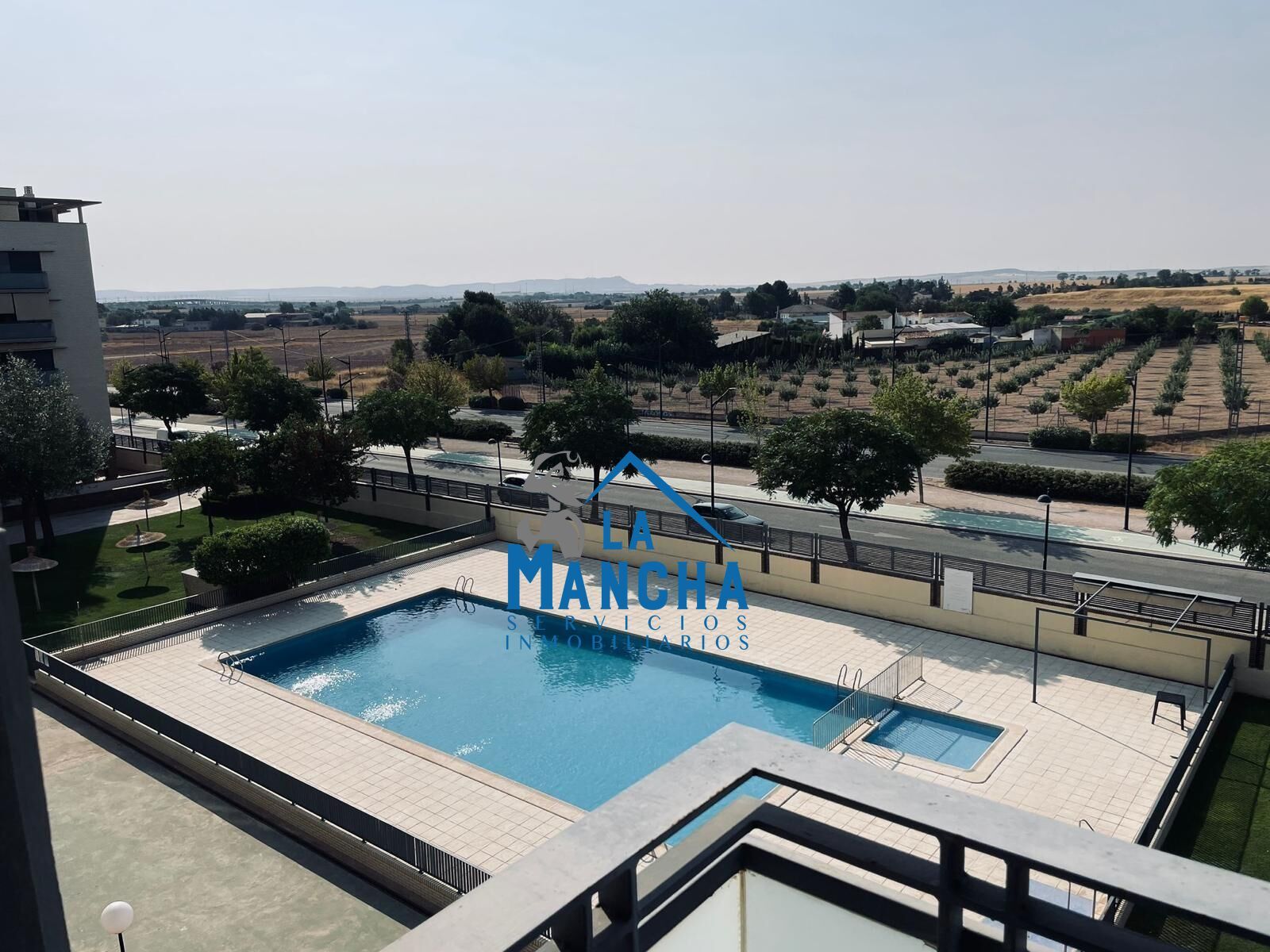 Swimming pool of Flat for sale in  Albacete Capital  with Heating, Private garden and Terrace