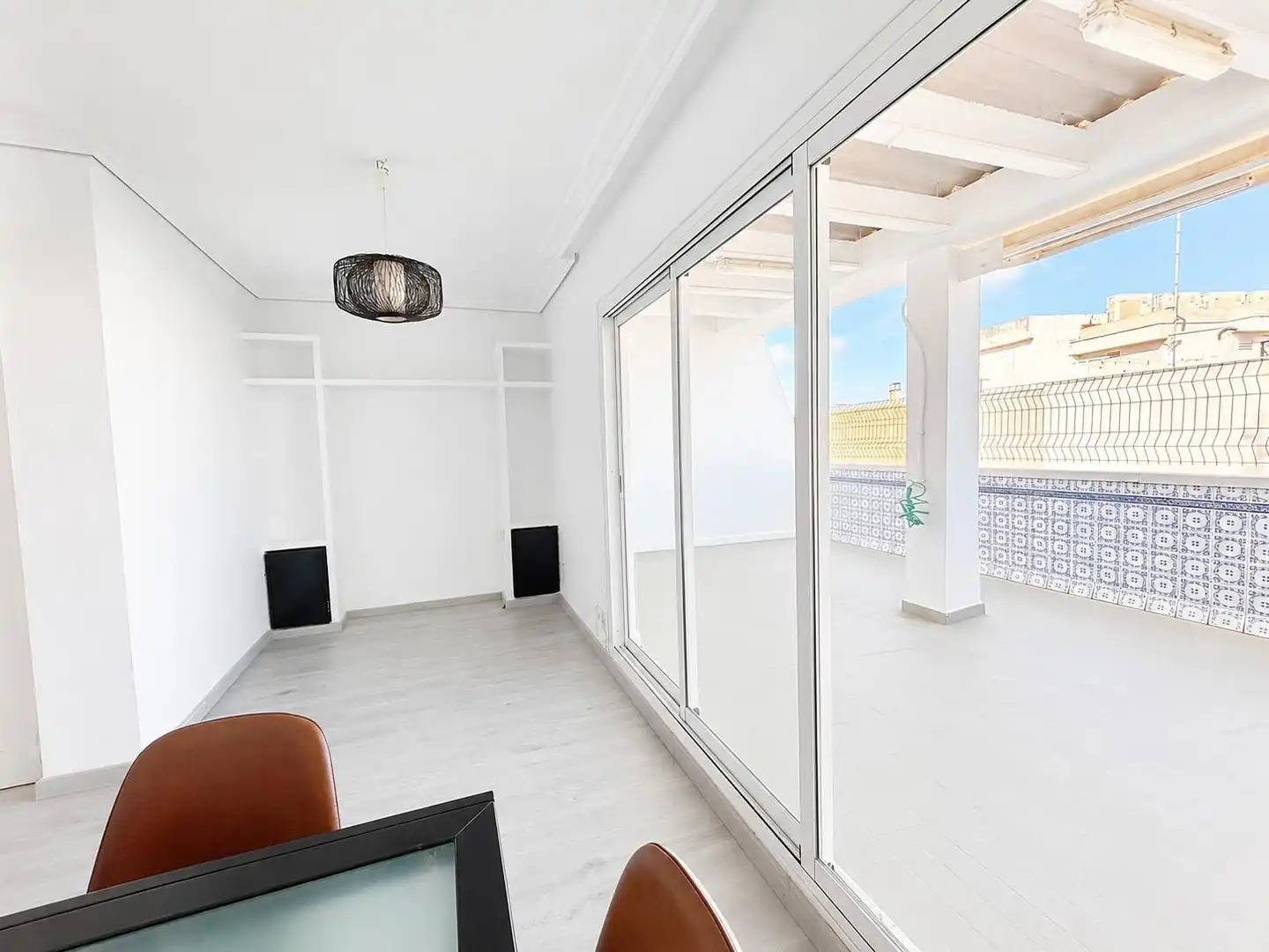 Terraza de Ático en venta en Burriana / Borriana con Aire acondicionado, Calefacción y Parquet