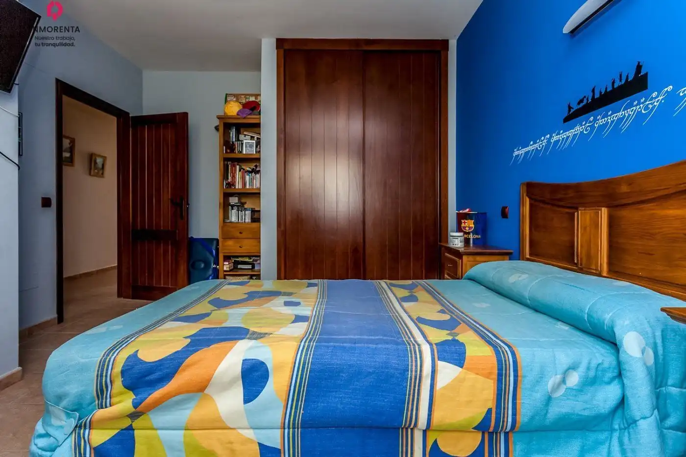 Bedroom of Country homes for sale in Villamanta  with Air Conditioner, Private garden and Terrace