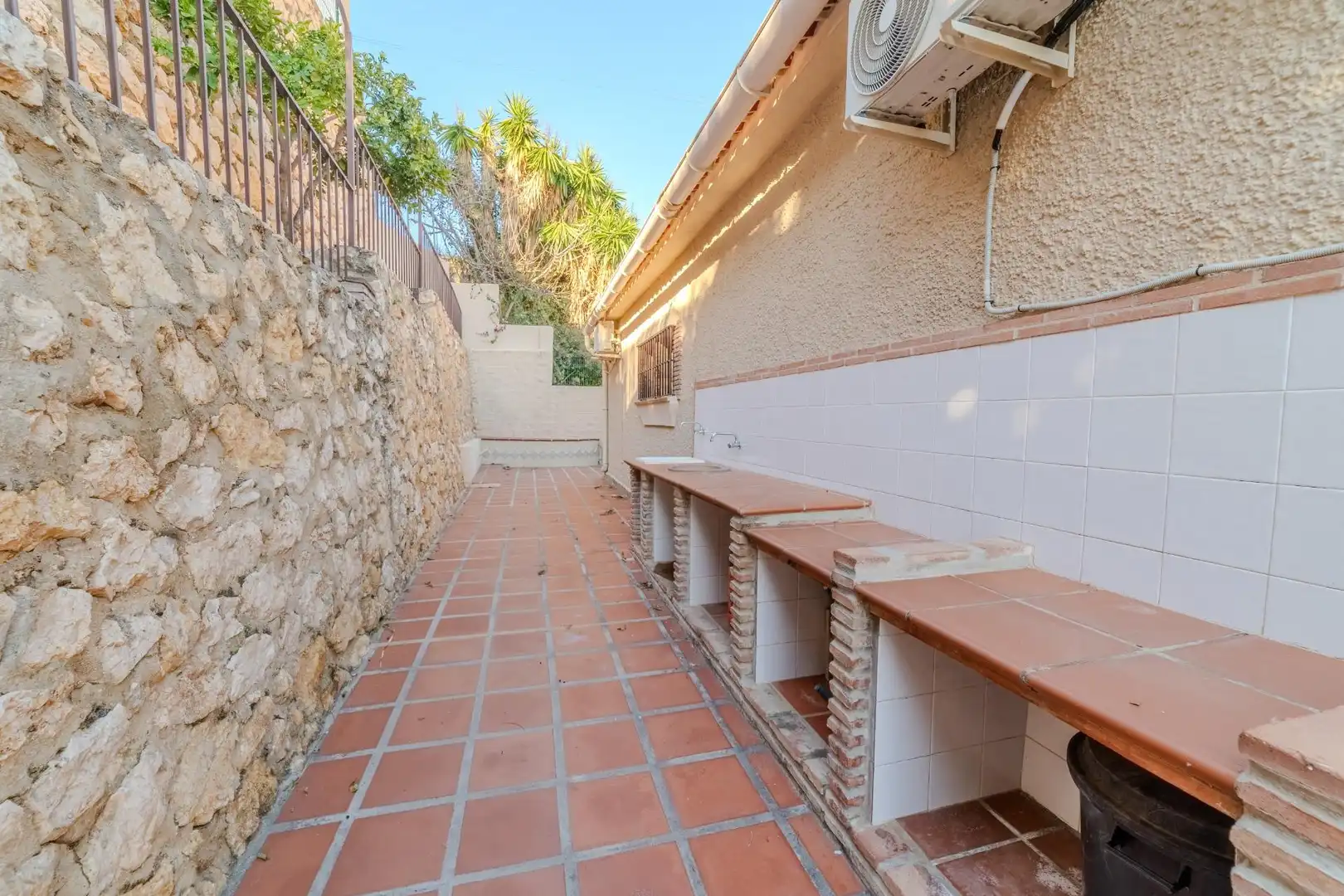 Terraza de Casa o chalet en venta en Rincón de la Victoria con Aire acondicionado, Terraza y Trastero