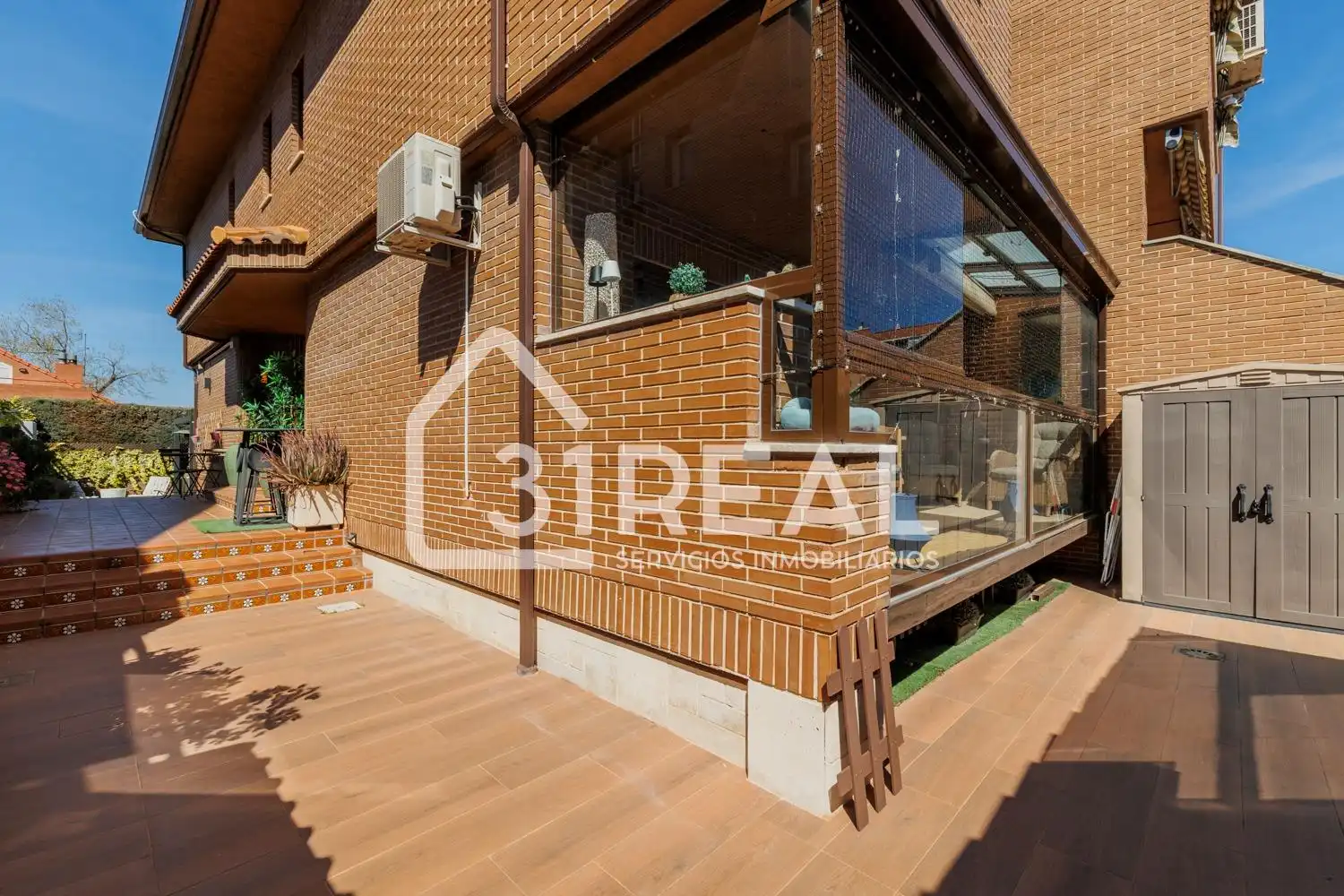 Terrace of Houses for sale in Madrid  with Air Conditioner, Heating and Private garden