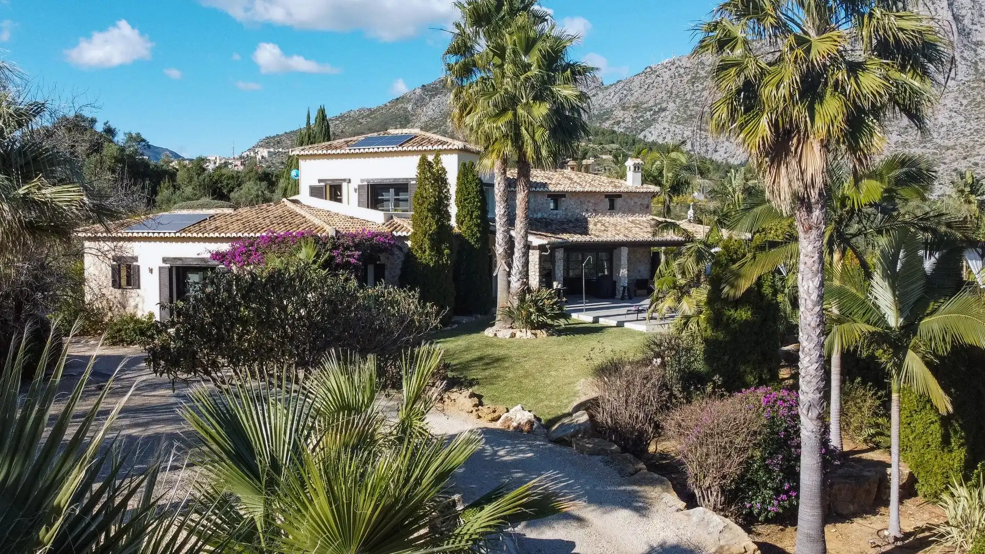 Exterior view of Houses for sale in Beniarbeig  with Air Conditioner, Private garden and Terrace